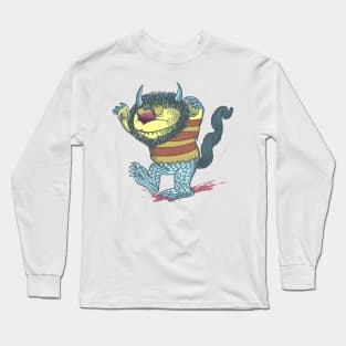 WHERE THE WILD THINGS ARE — ZYABR Long Sleeve T-Shirt